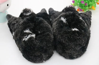 Cozy Paws: Winter Unisex Bear Claw Indoor Slippers