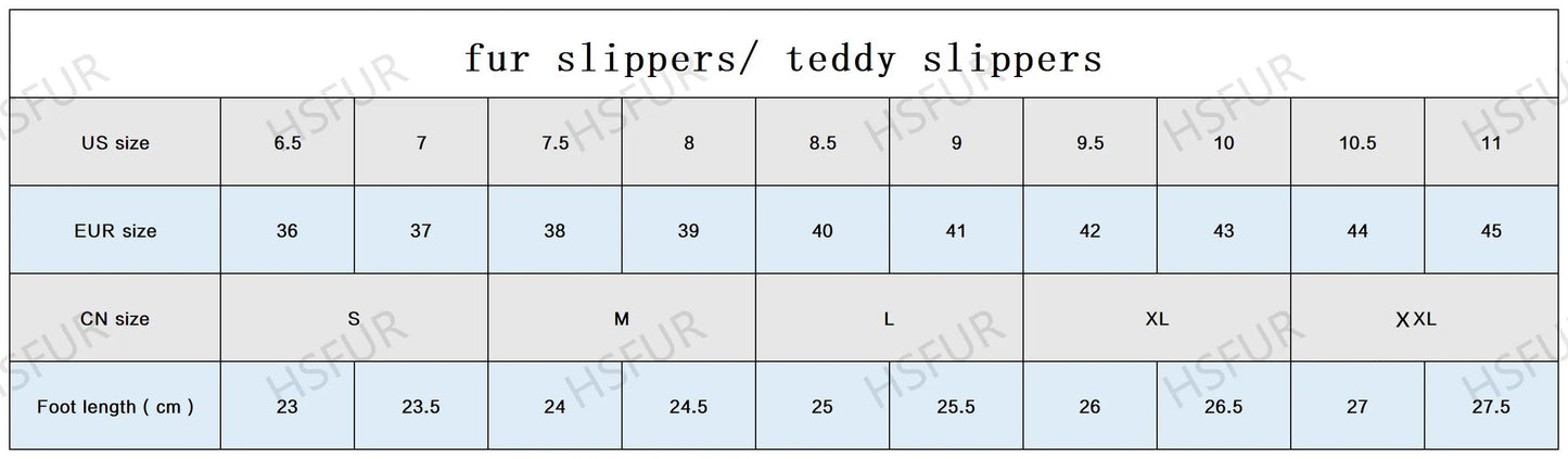 Teddy Haven: Cartoon Bear Plush Slippers